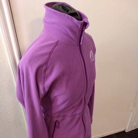 MAMMUT Women's Tecnopile Purple Full Zip - Picture 6 of 8